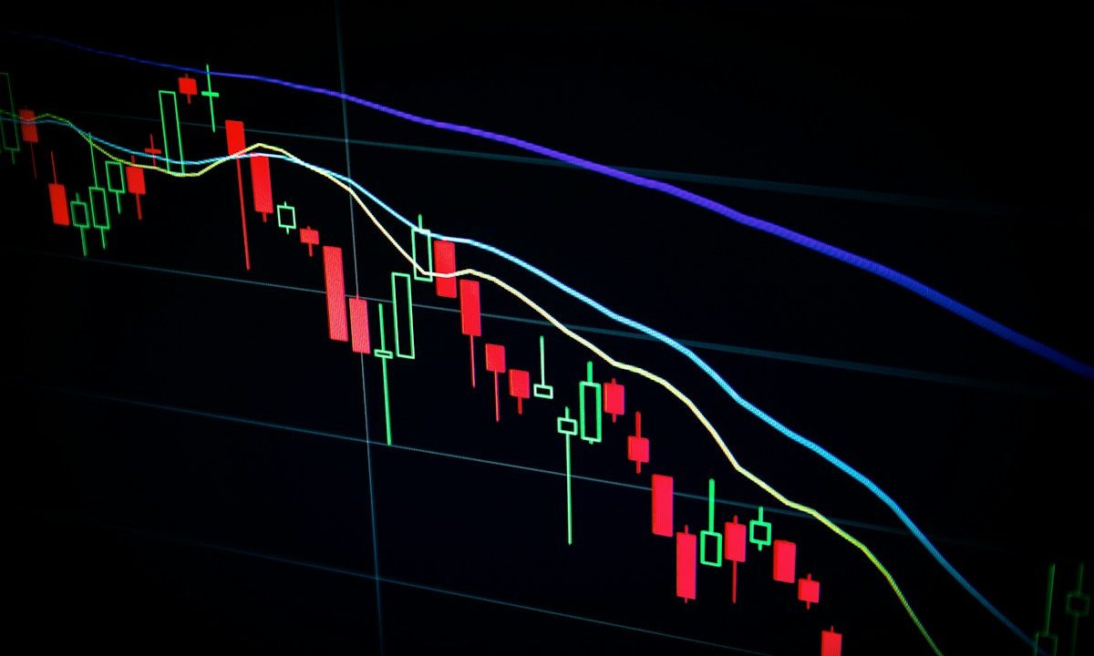 Grafik pasar finansial sebagai ilustrasi perdebatan prediction market